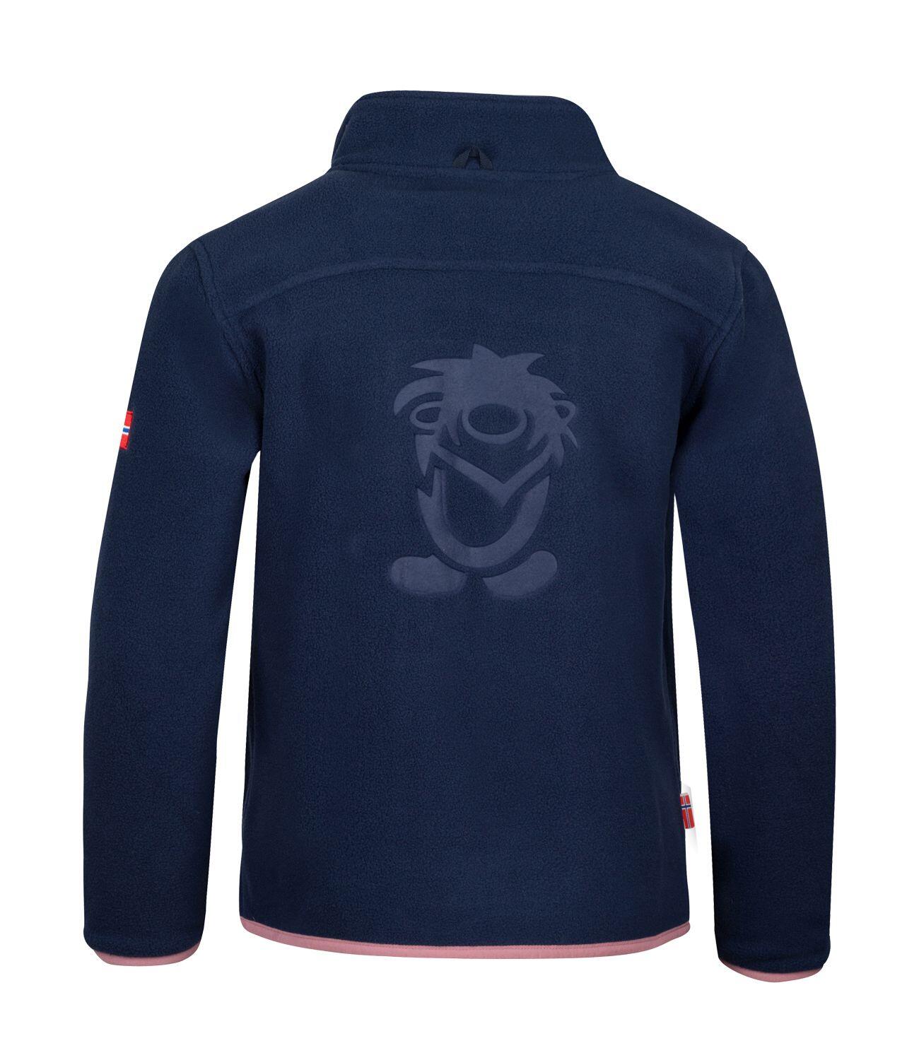 Veste polaire enfant Oppdal XT bleu marine/violet 2/3