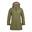 Manteau softshell fille Kristiansand Olive foncé/Violet