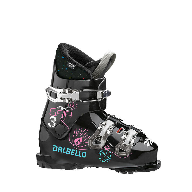 Chaussures De Ski Green Gaia 3.0 Gw Jr Black Fille