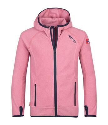 Kinder Fleece-Jacke Sandefjord Lila/Marineblau