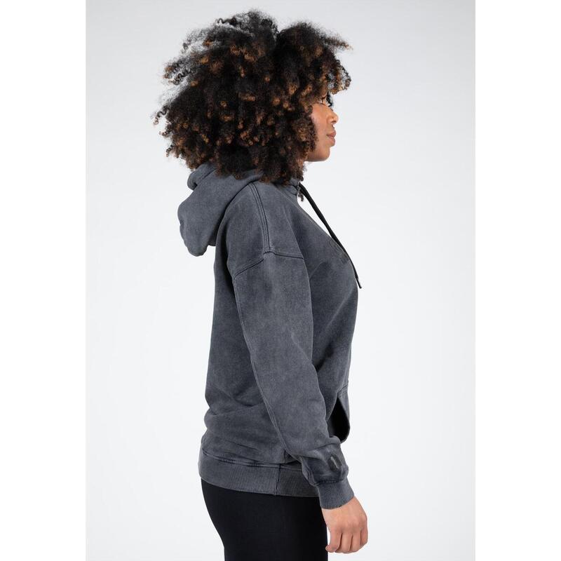 Crowley Oversized Women's Hoodie - Washed Gray