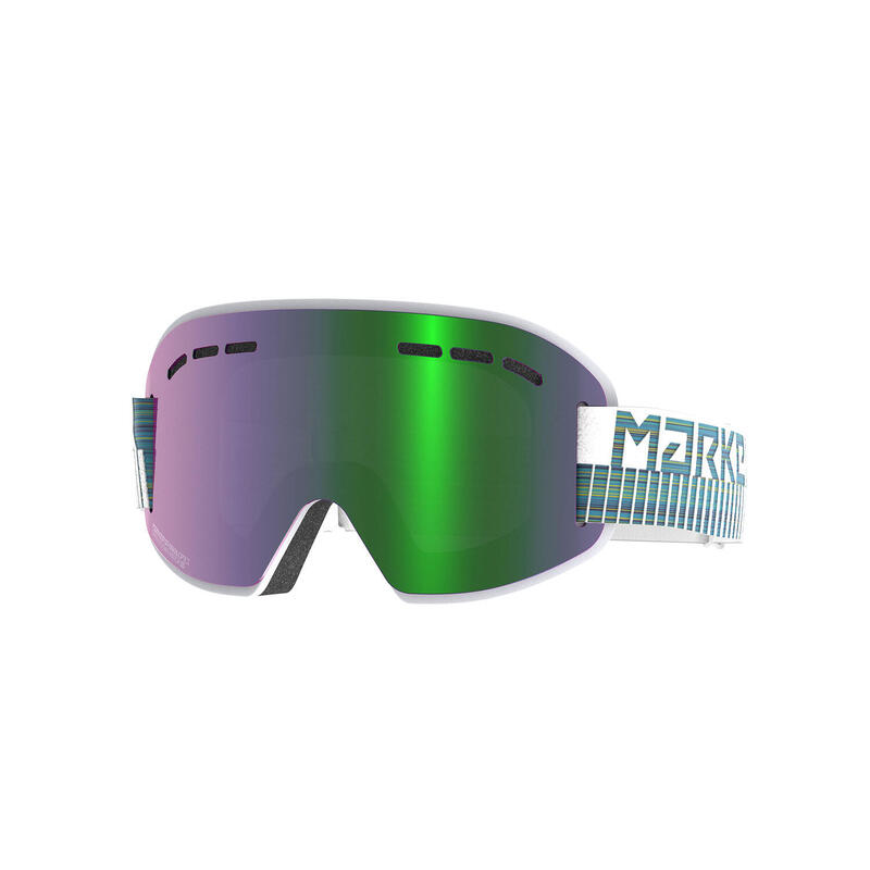 Masque De Ski Smooth Operator M Green Plasma Mirror Cat 2 Adulte