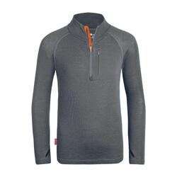 Pull pour enfants Lofoten Anthracite/Orange