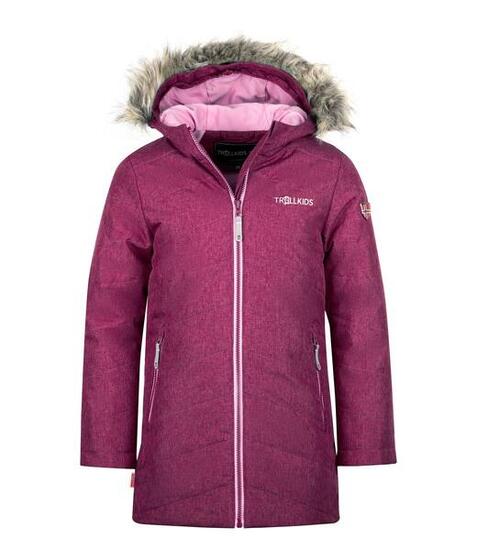 Kinder Winterjacke Lifjell Blaugrün/Wasserblau