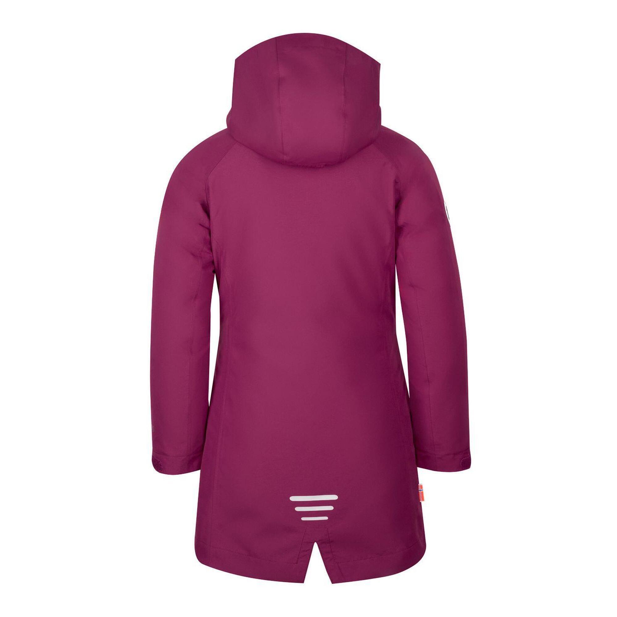 Fille Manteau 3en1 fille Senja prune/bleu marine 2/6