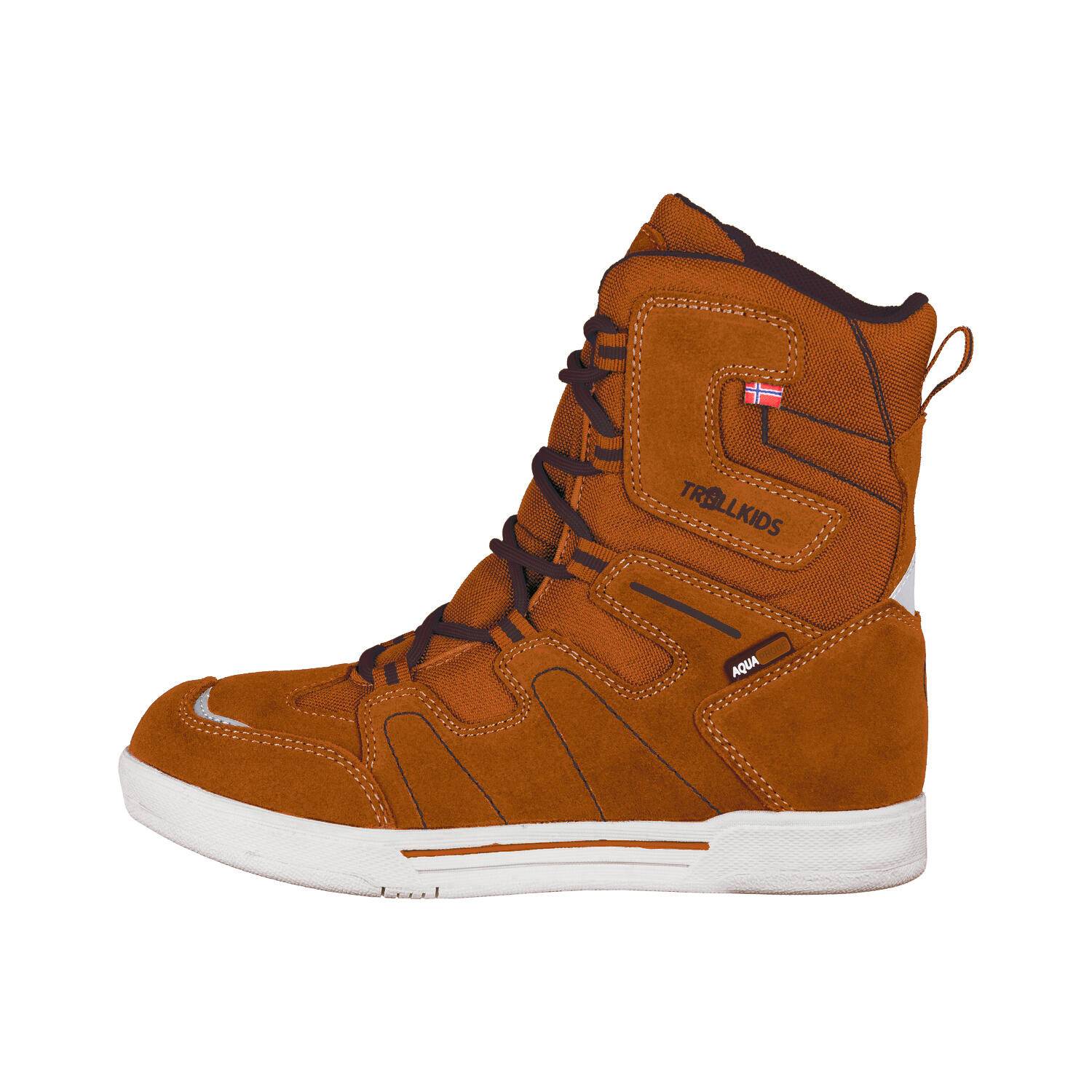 Skanden cinnamon brown winter boots