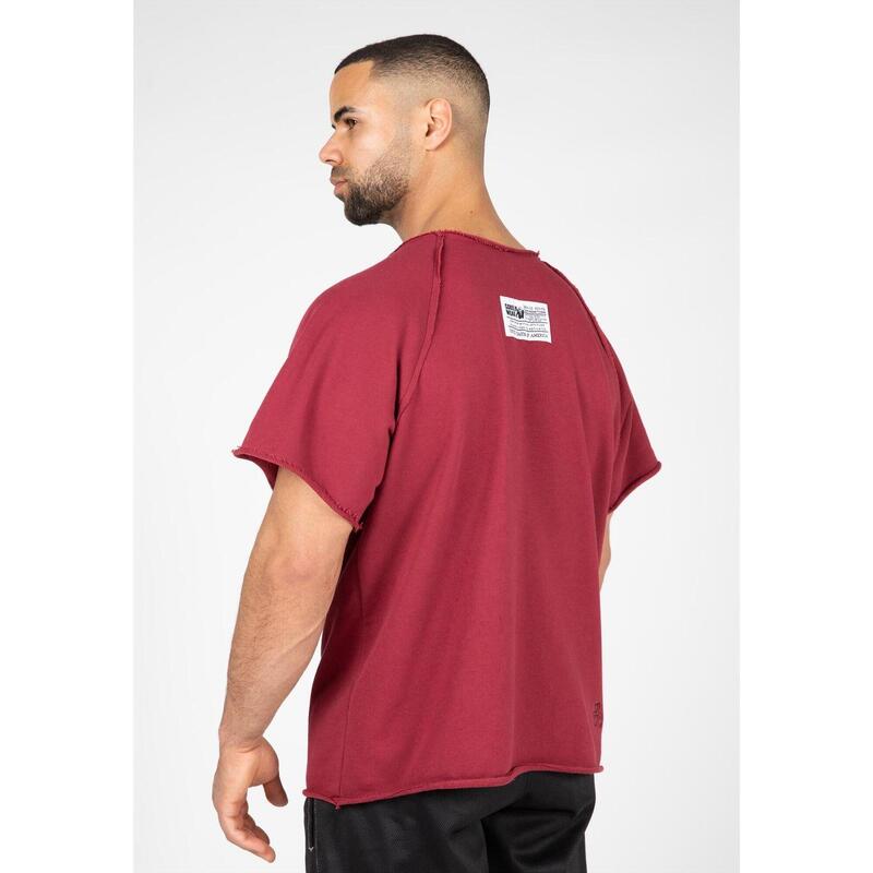 lengua Síntomas Extranjero Camiseta Musculación Manga Corta Hombre GORILLA WEAR Classic Work Out Rojo | Decathlon lengua Síntomas Extranjero Camiseta Musculación Manga Corta Hombre GORILLA WEAR Classic Work Out Rojo | Decathlon