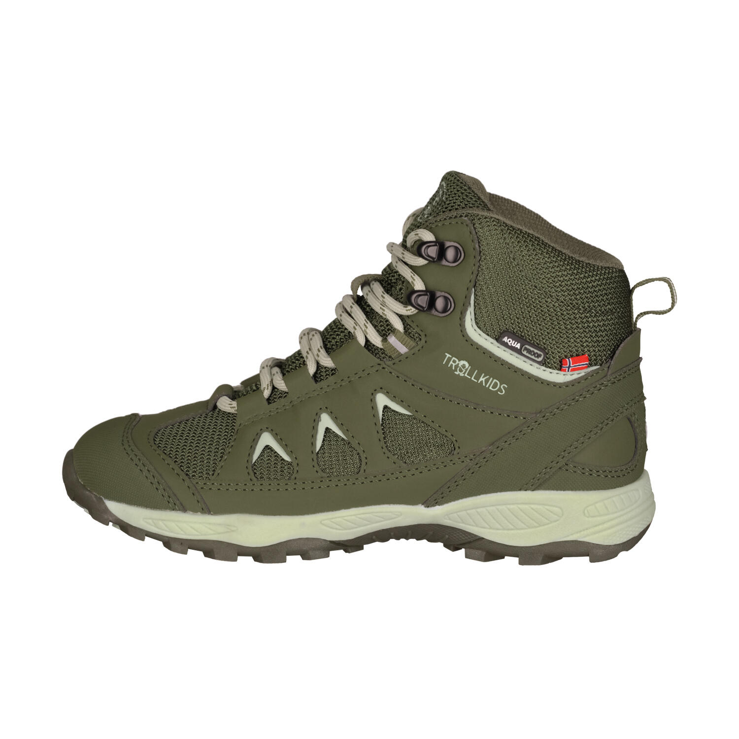 Children's Femund winter shoes moss green