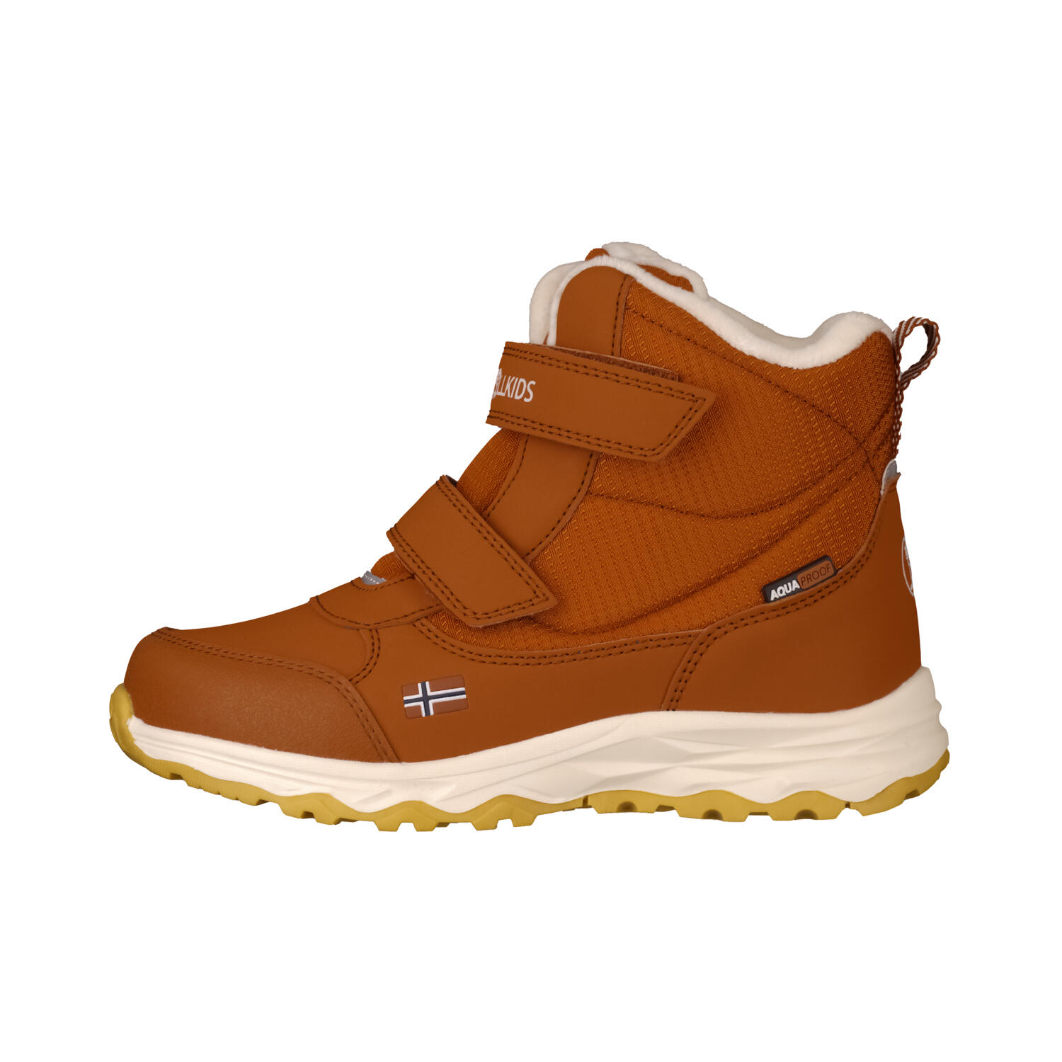 Children's winter shoes Hafjell cinnamon brown