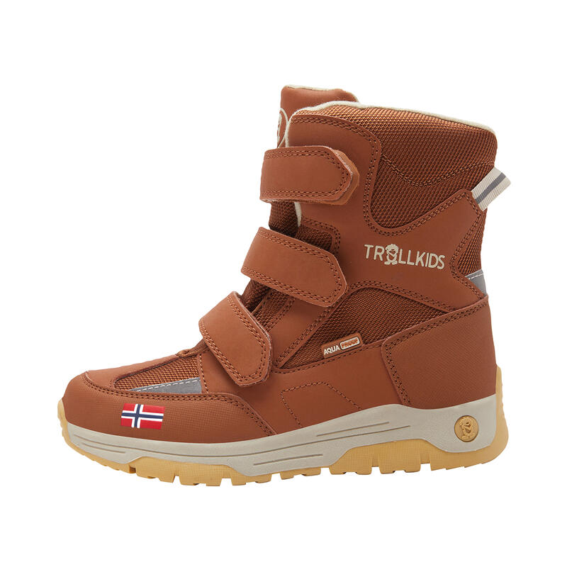 Enfants Chaussures d'hiver Lofoten brun cannelle