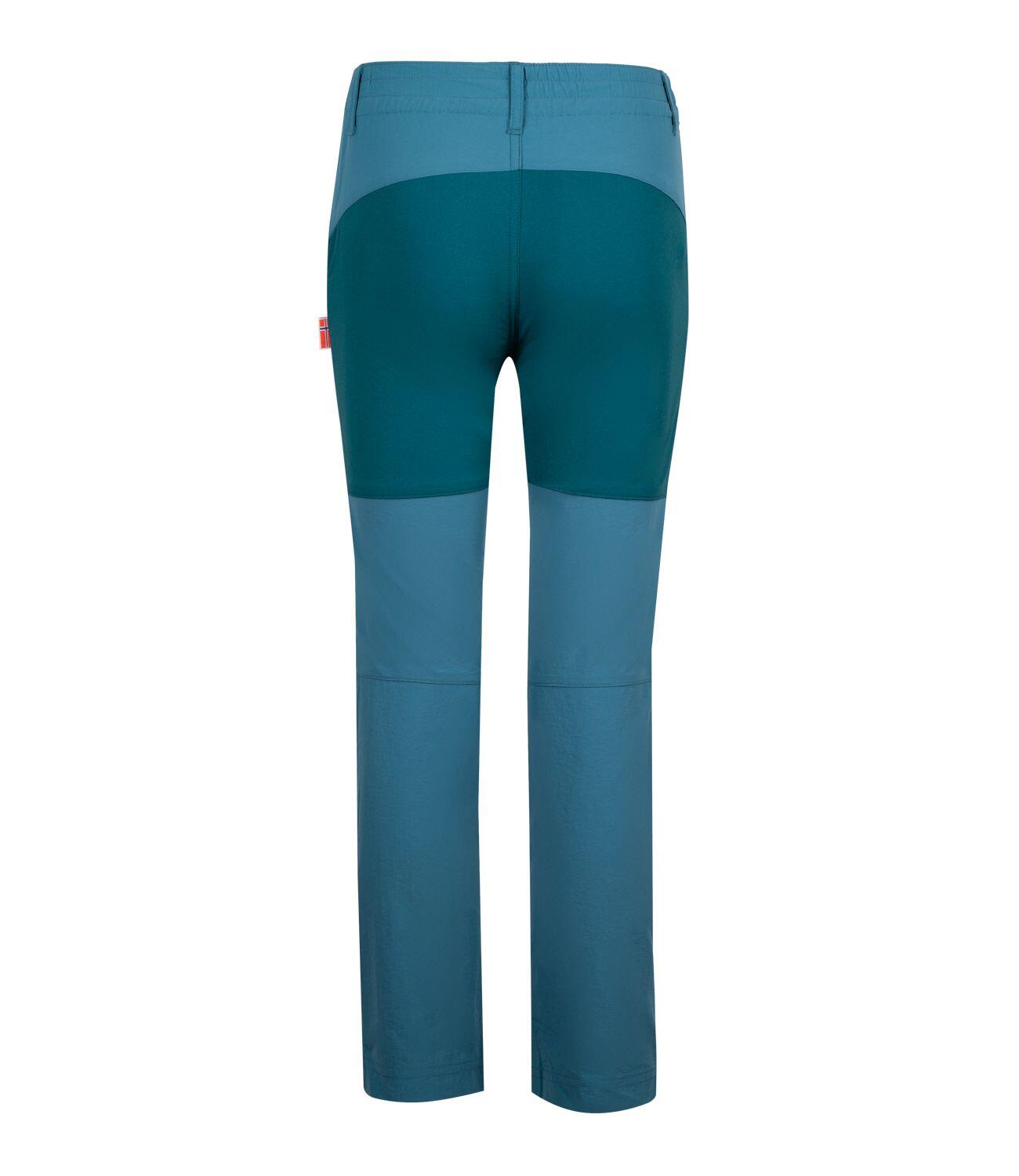 Pantalon de trekking enfant Hammerfest Teal-Vert 2/3