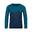 Kinder Longsleeve Bergen Nachtblau/Dunkelblau