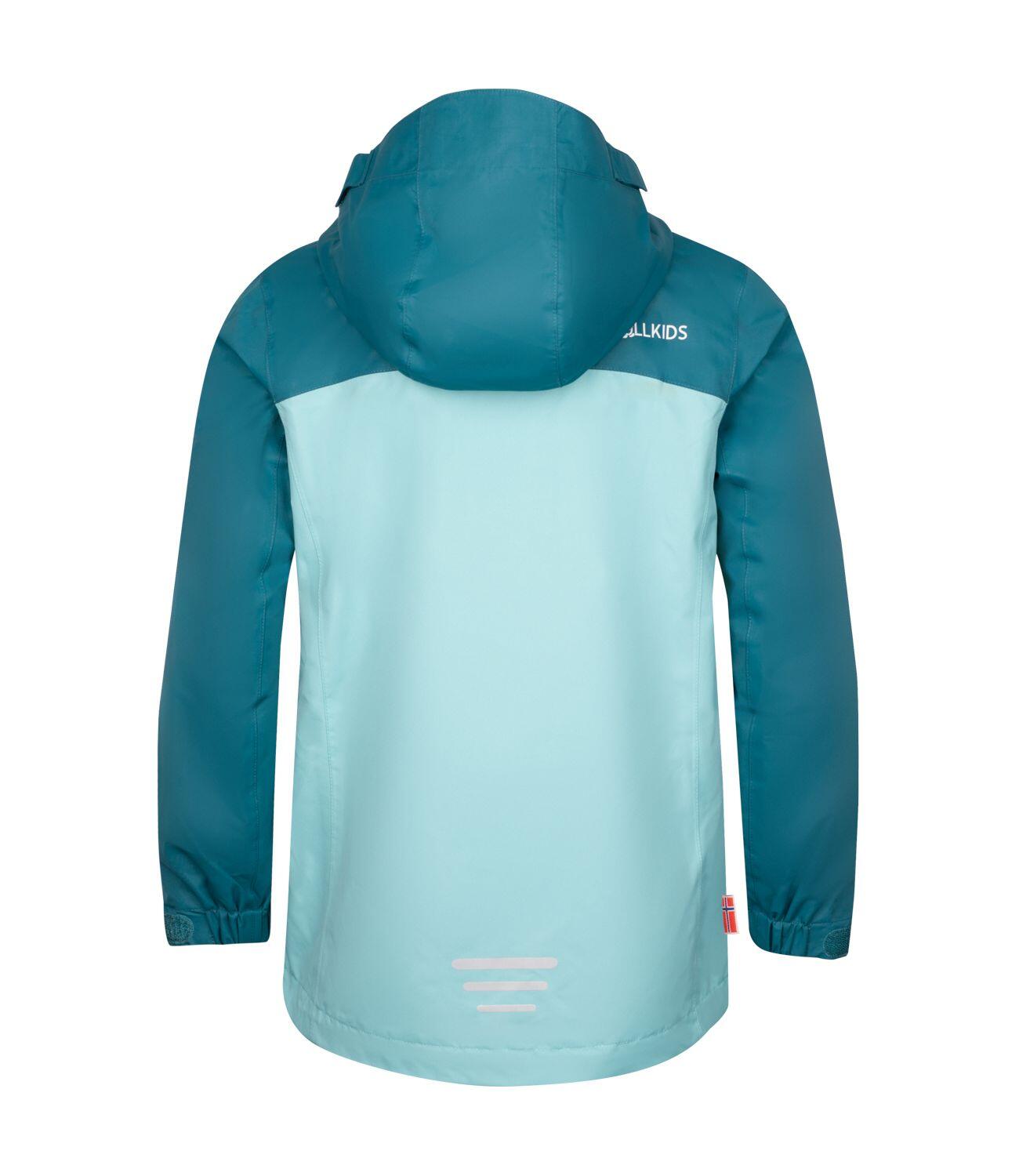 Veste 3 en 1 Bryggen pour filles bleu-vert/bleu d'eau 2/5