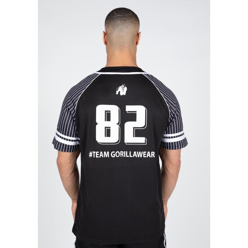 82 Maillot de baseball - Noir