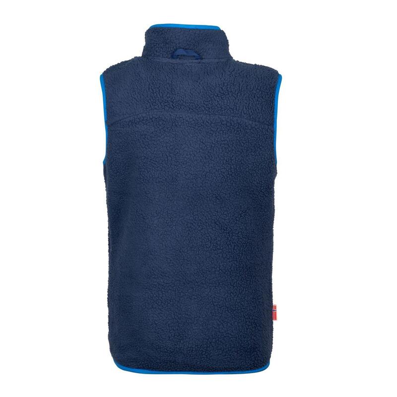 Gilet polaire enfant Hemsedal bleu marine/bleu moyen