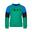 Sweat-shirt enfant Trollfjord vert poivre/bleu marine/bleu ciel