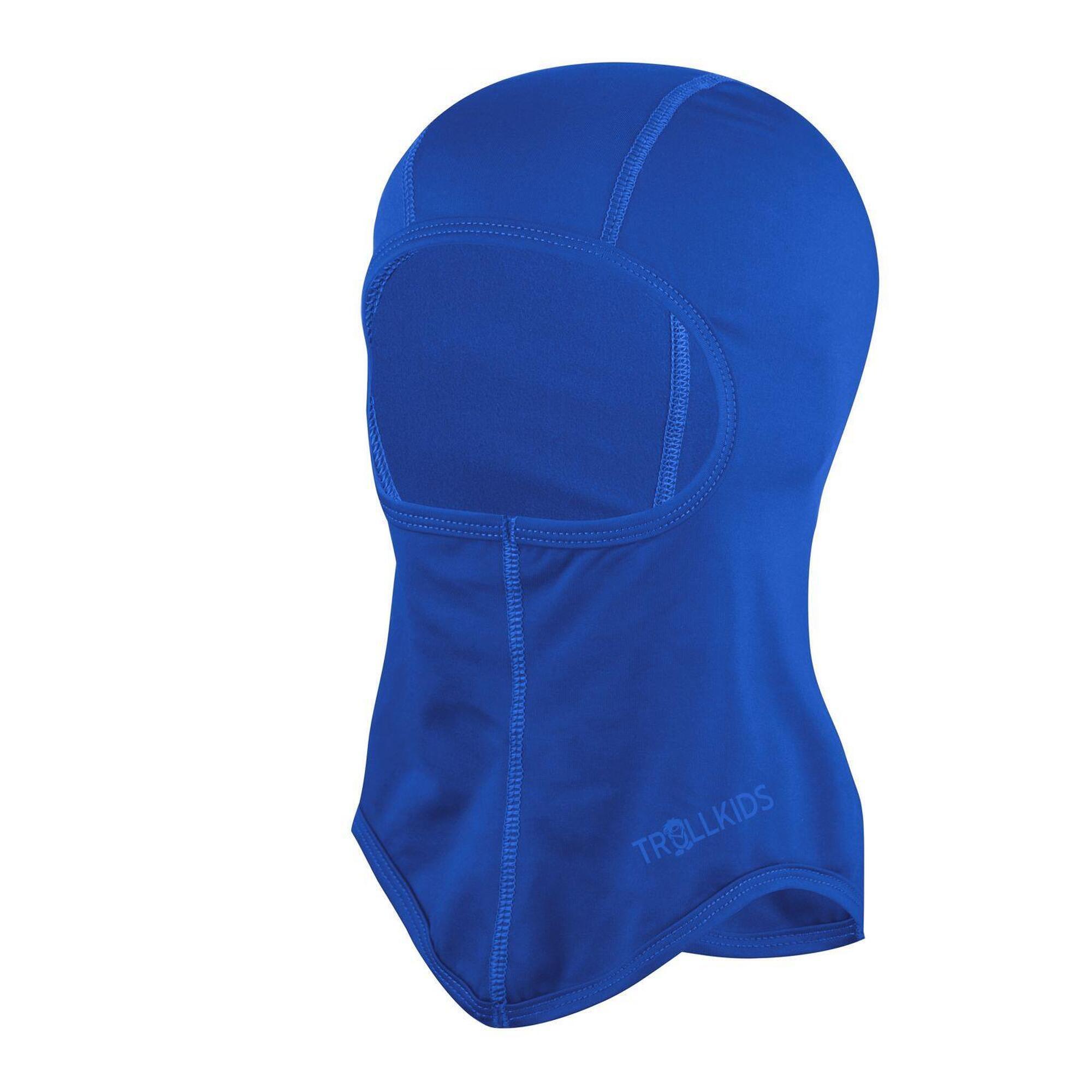 TROLLKIDS Kinder Sturmhaube Troll Mittelblau