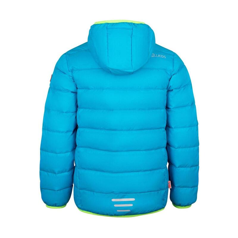 Doudoune pour enfants Dovrefjell bleu clair/citron vert/bleu nuit