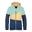 Kinder Kapuzenpullover Alesund Wasserblau/Honig/Marine