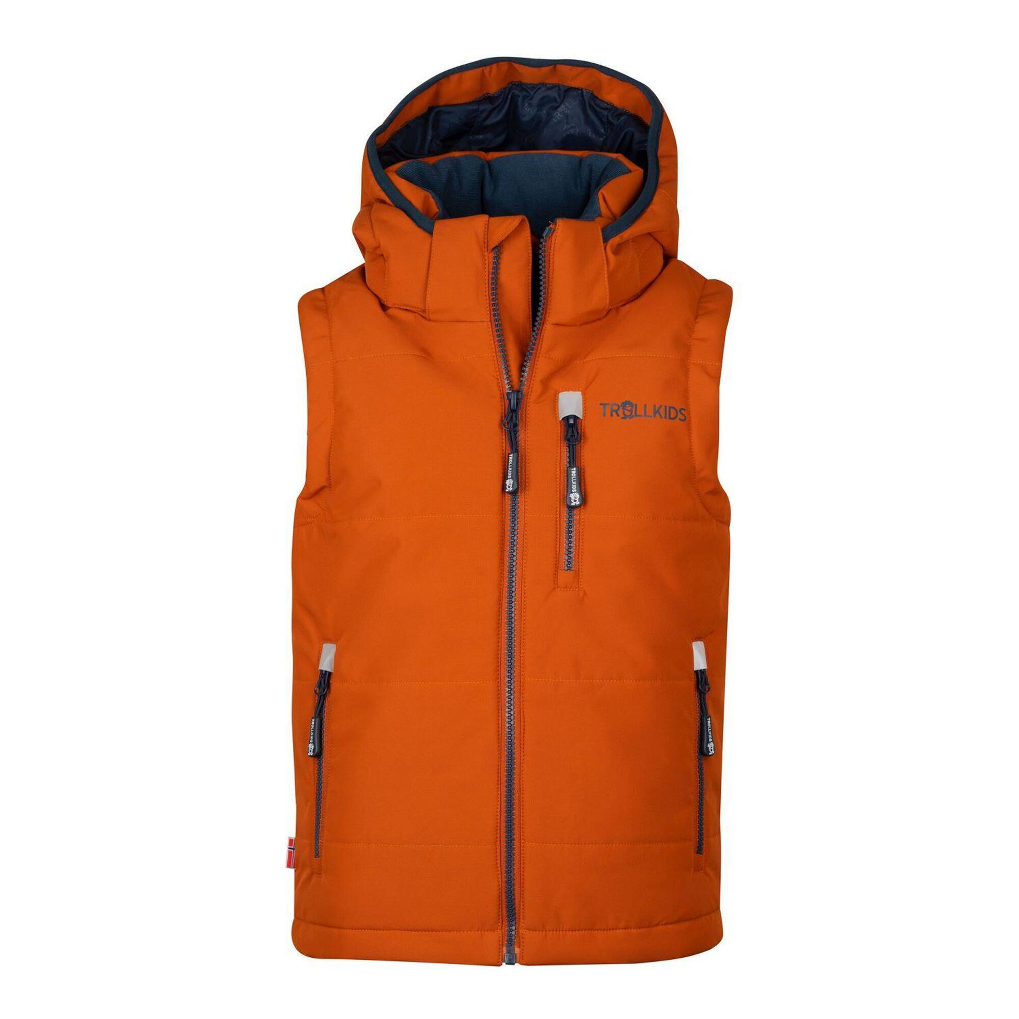 Children's vest Narvik XT cinnamon/dark blue