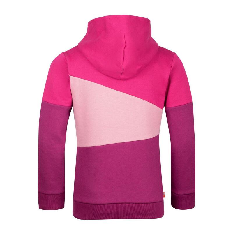 Kinder Kapuzenpullover Alesund Feuerbeere/Pflaume/Violett