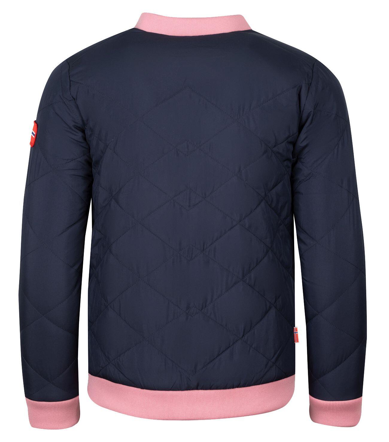 Mädchen Wendejacke Hamar Marineblau/Violett 2/5