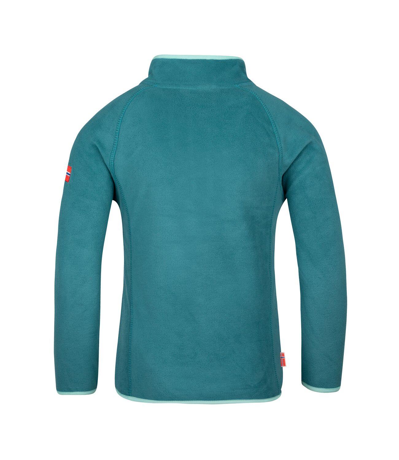 Pull en polaire pour enfants Nordland Isolant Séchage rapide bleu-vert/bleu eau 2/3