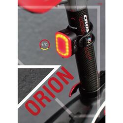 Satz Fahrradbeleuchtung vorne hinten Moon Meteor C1 Orion MOON