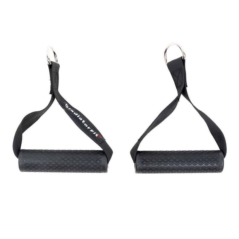 Poignées de tirage rembourrées en caoutchouc (lot de 2) GladiatorFit