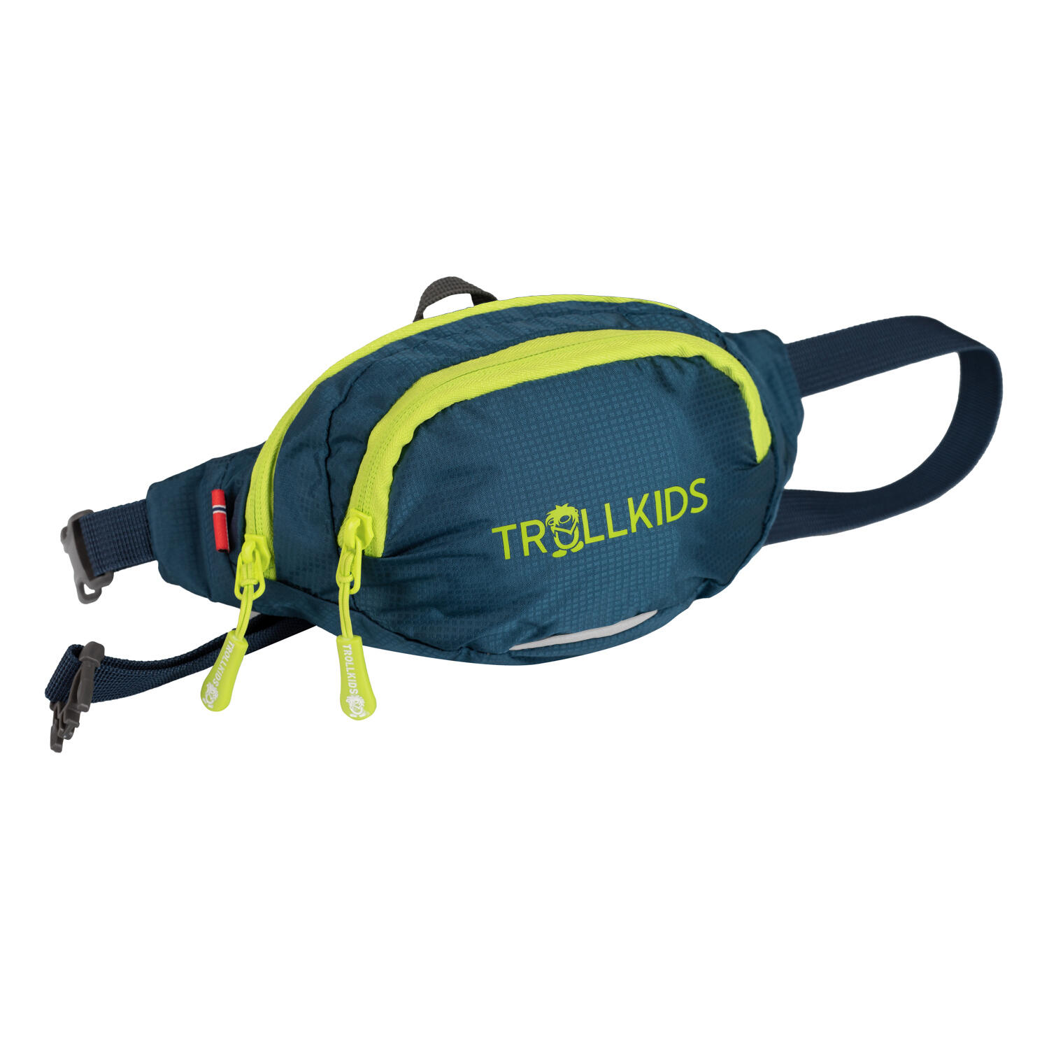 TROLLKIDS Kinder Bauchtasche Trolltunga Petrol/Limegrün