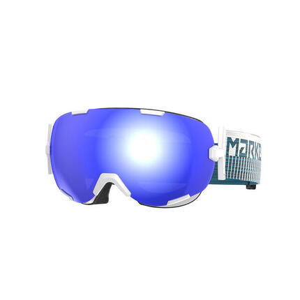 Heren skimasker + HD Mirror Wit met Blauwe Kat 1-3