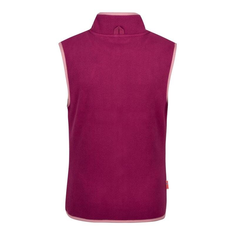 Gilet polaire Arendal pour enfants prune/violet