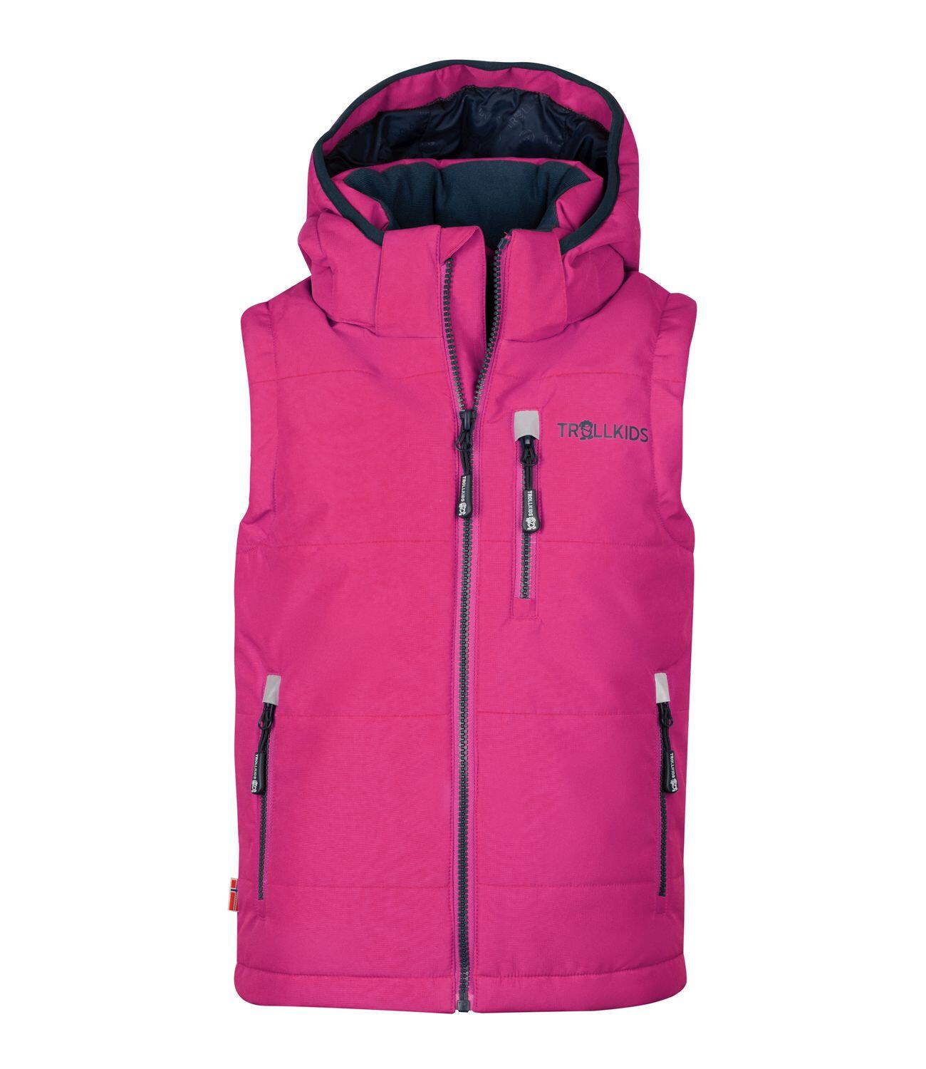 TROLLKIDS Kinder Weste Narvik XT Feuerbeere/Marine