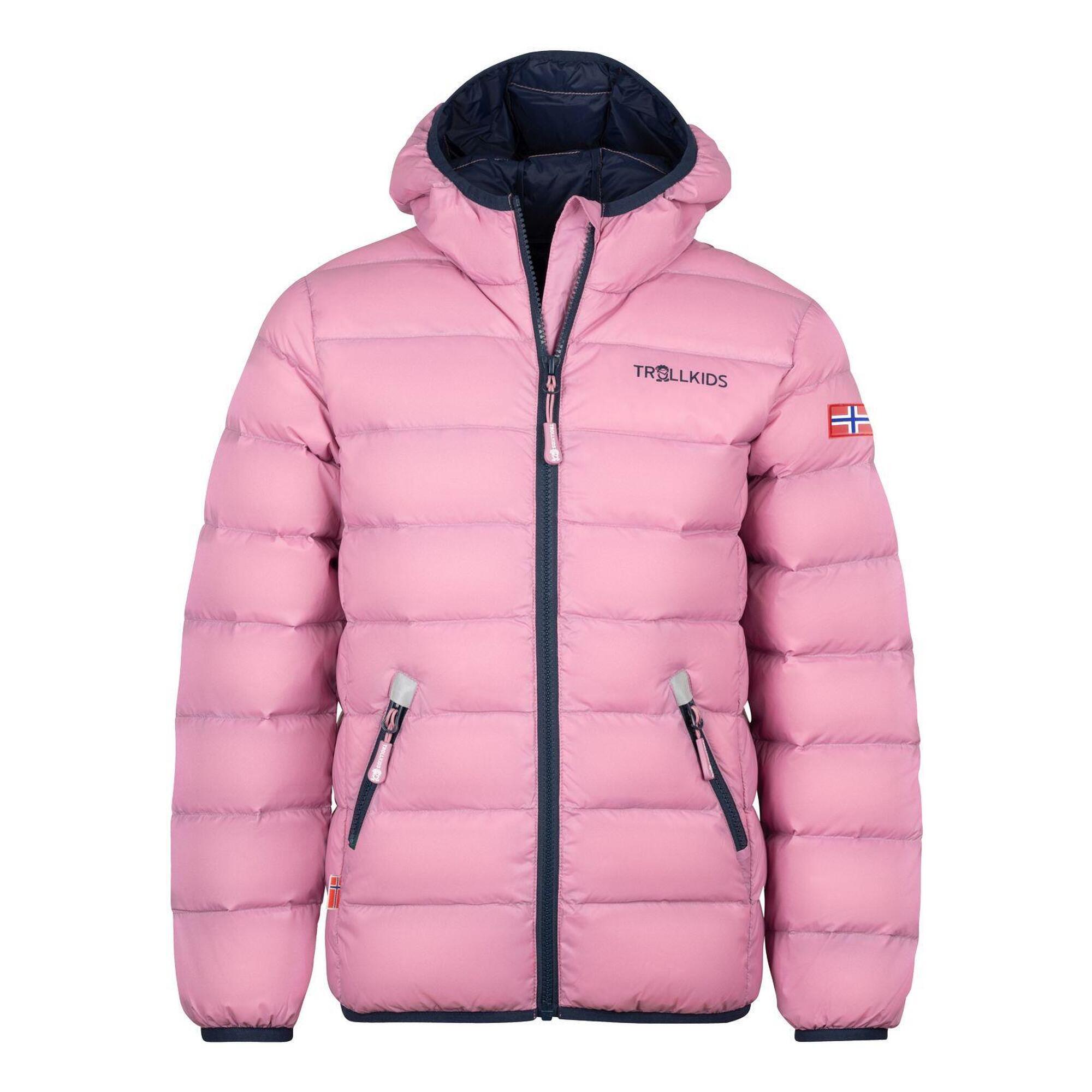 Children's down jacket Dovrefjell Violet/navy blue