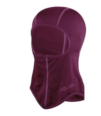 Kinder Sturmhaube Troll Pflaume