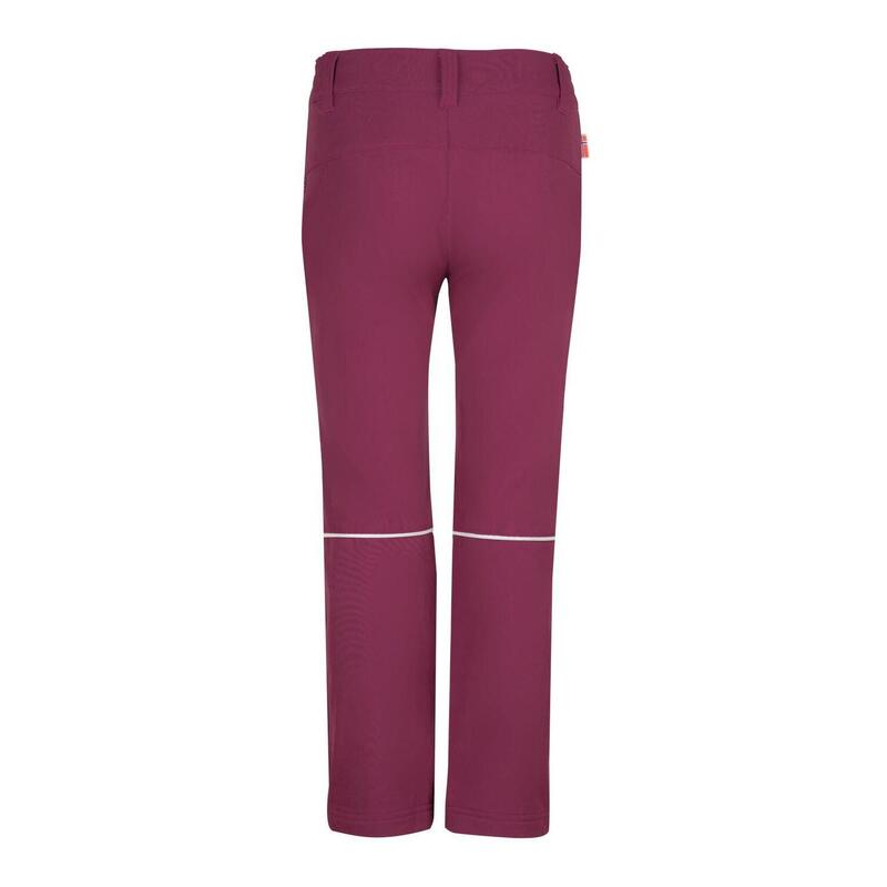 Pantalon softshell pour enfants Fjell prune/violet