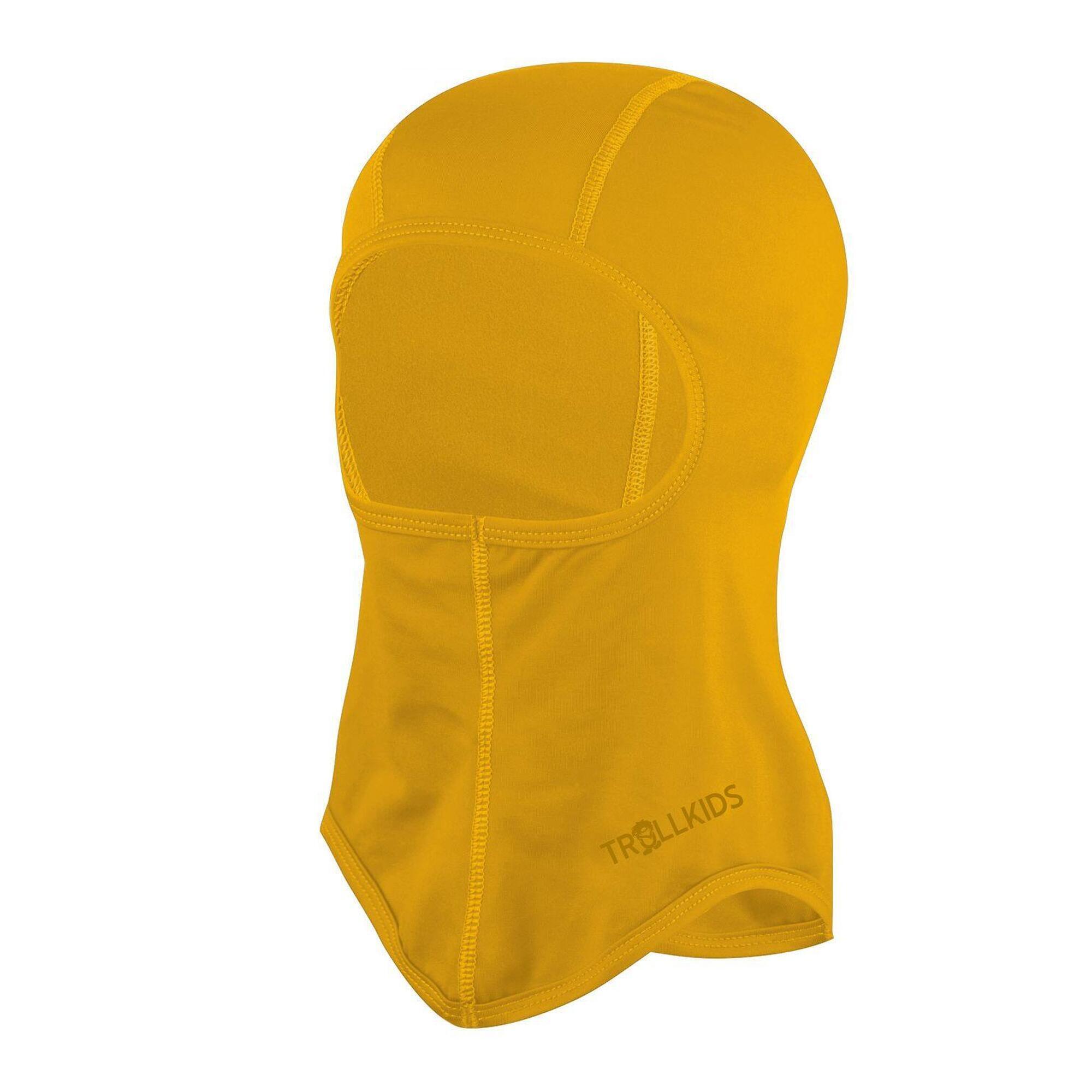 TROLLKIDS Kinder Sturmhaube Troll Gold-Gelb