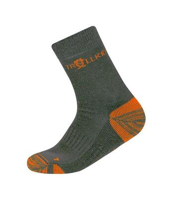 Kinder Wandersocken Preikestolen Pflaume/Violett