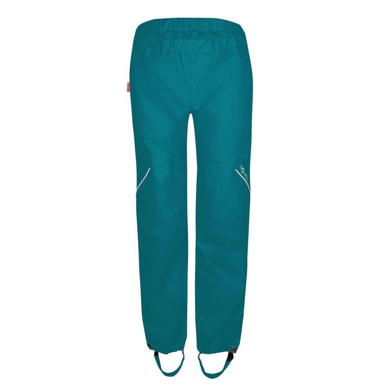 Pantalon de pluie pour enfants Lofoten Teal-Vert