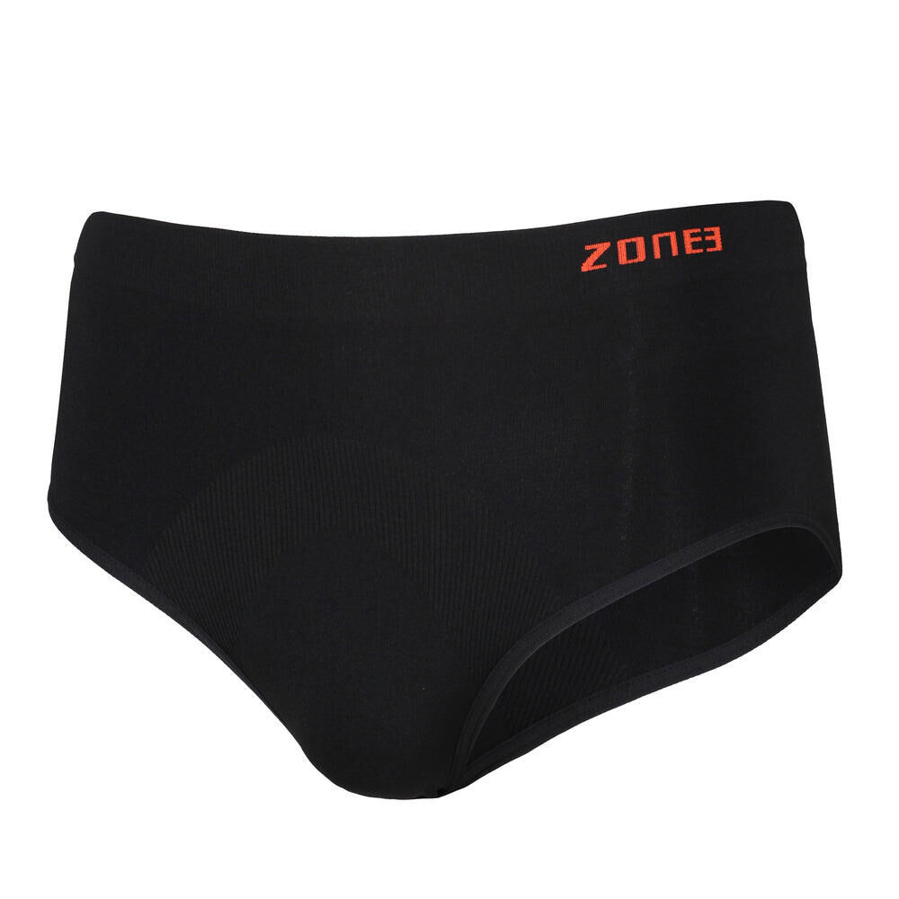 ZONE3 Seamless Support Briefs Mens Black