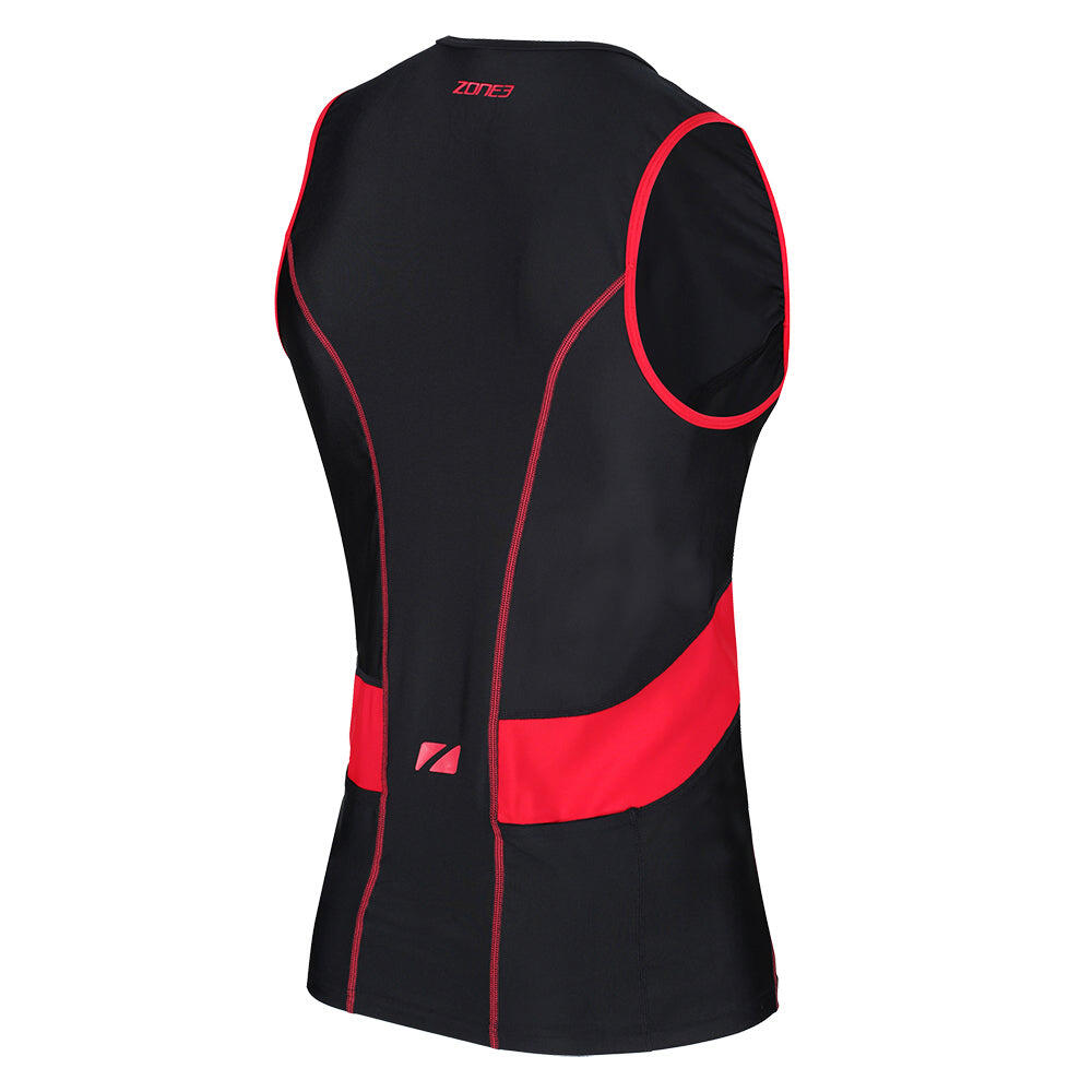 Activate Tri Top Men's Black/Red 4/6