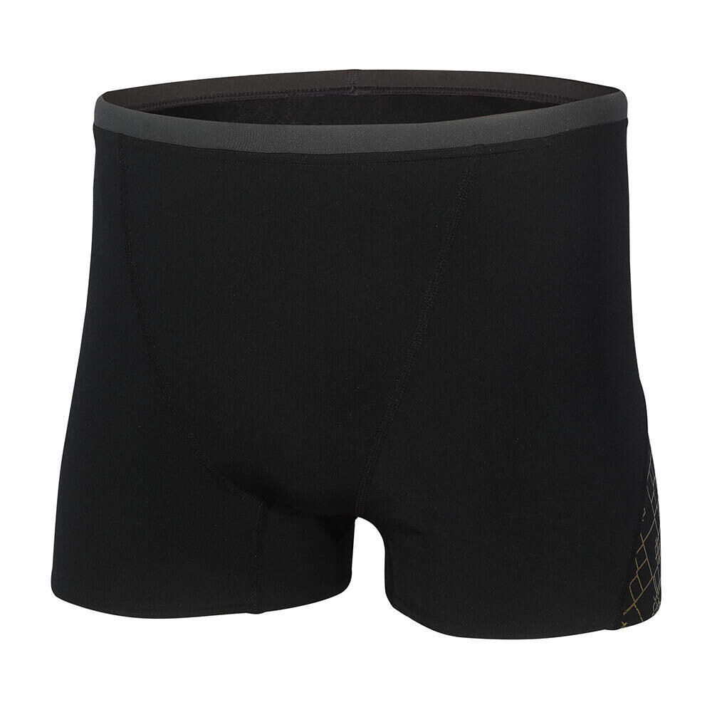 ZONE3 Aqua Shorts Men's BLACK/GOLD