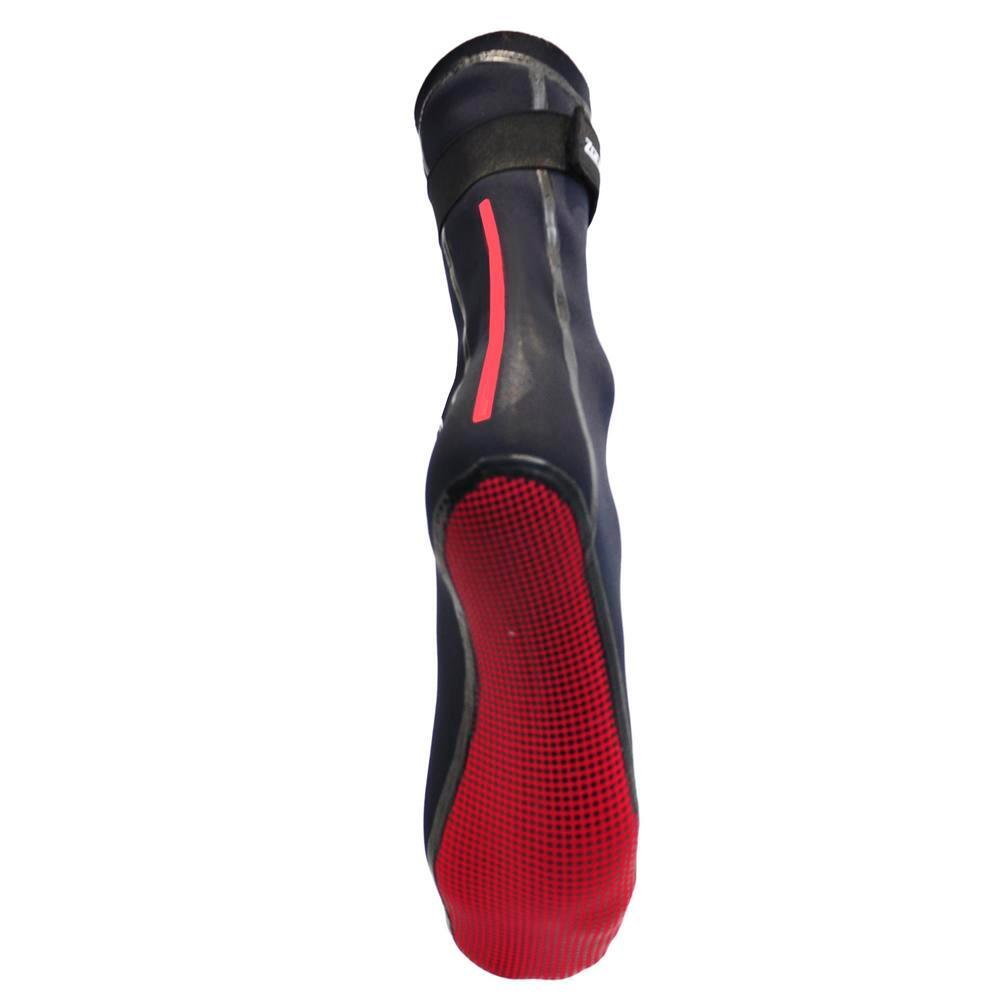 Neoprene Socks Adult BLACK/RED 3/5