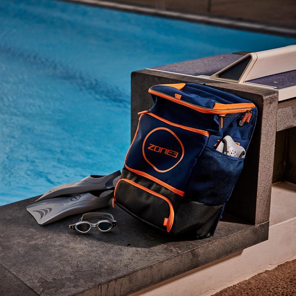 Award Winning Transition Backpack Adult's Navy/Orange 3/5