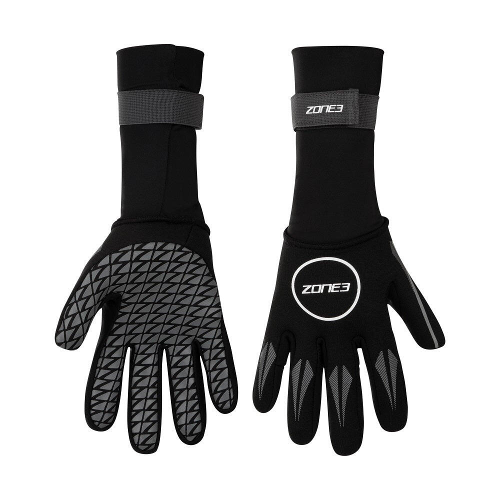 Neoprene Gloves Adult BLACK/REFLECTIVE SILVER 4/6