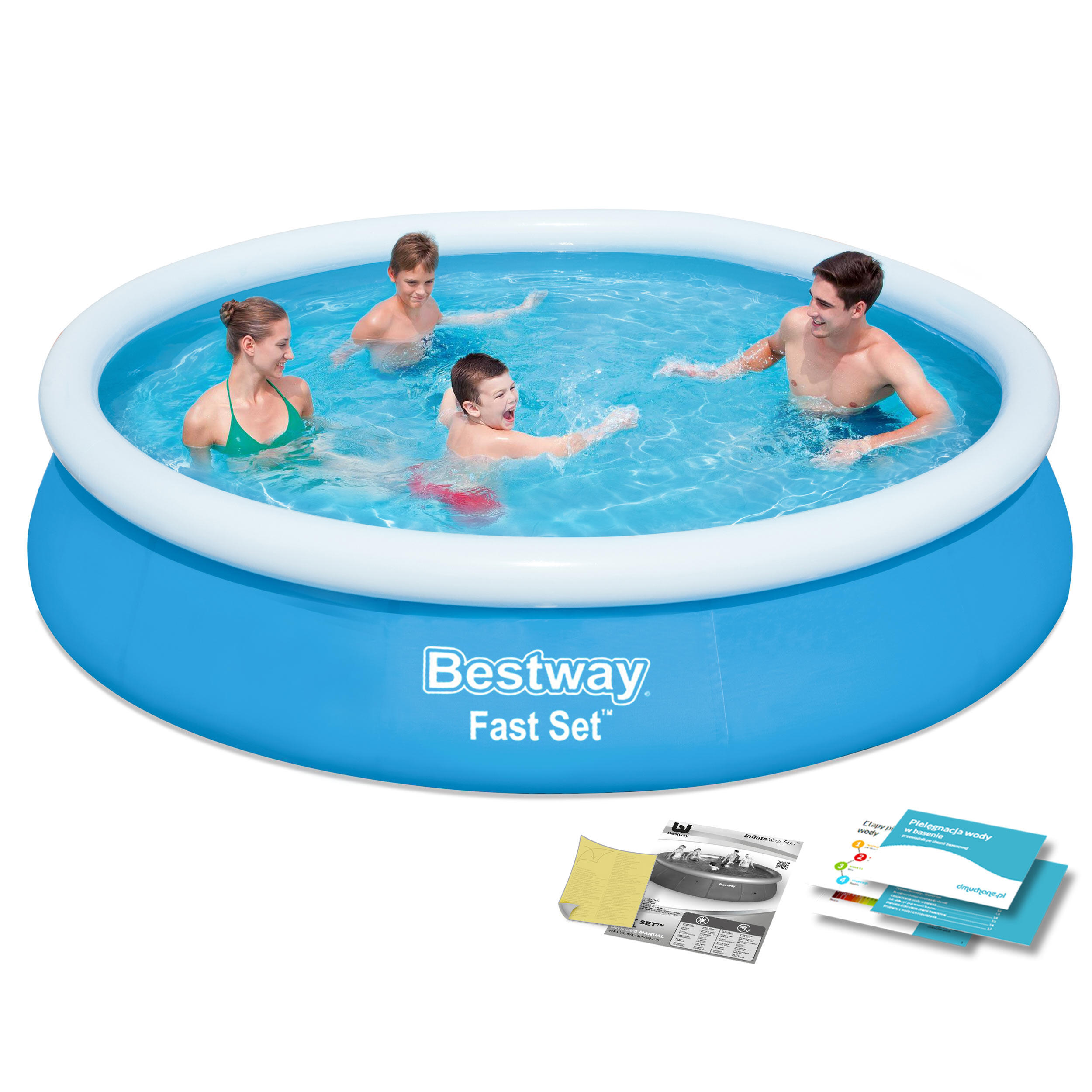 Bestway 12ft x 30 Inch Fast Set Pool 57273 1/5