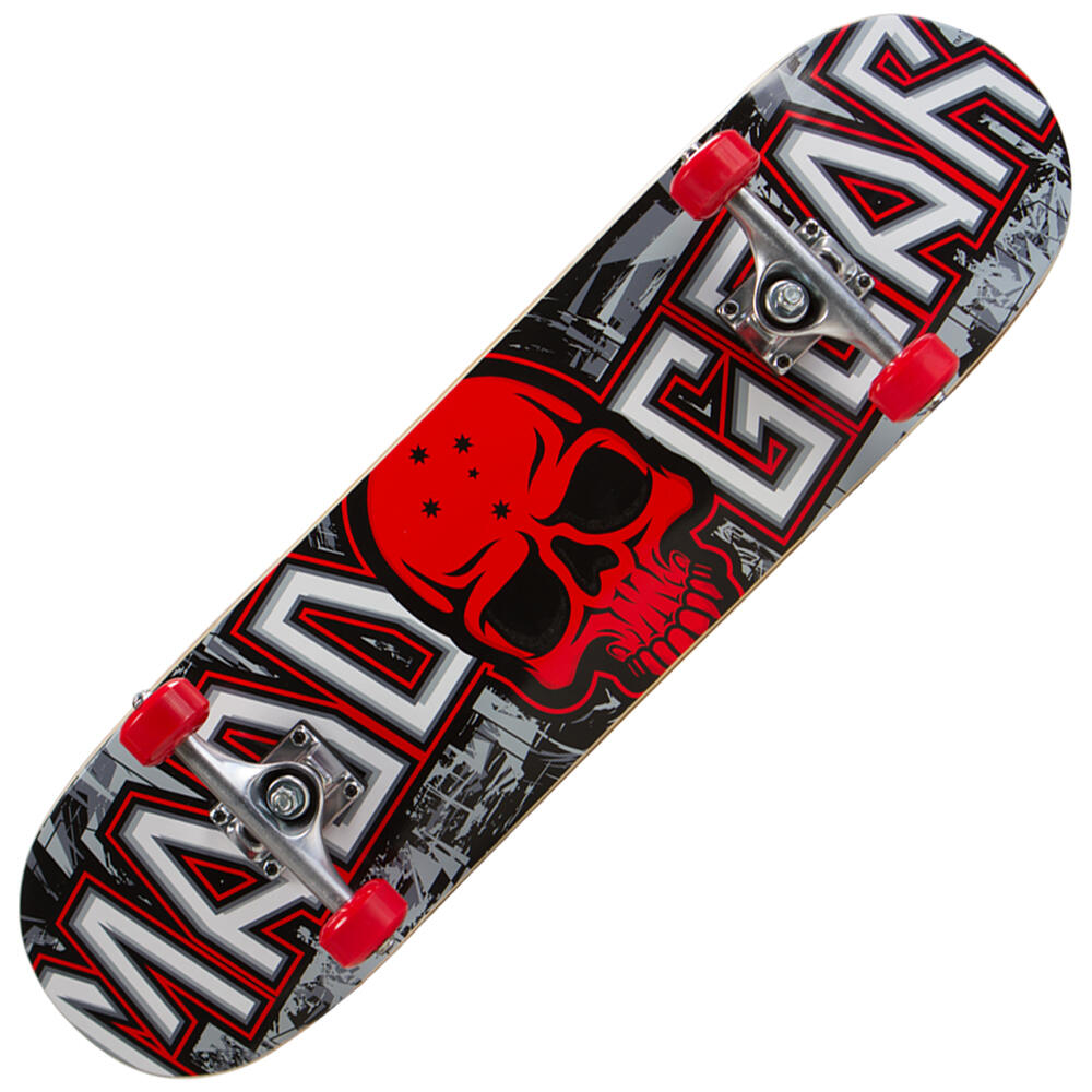 MADD GEAR PRO SERIES COMPLETE SKATEBOARDS 8.0” - GRITTEE RED 4/5