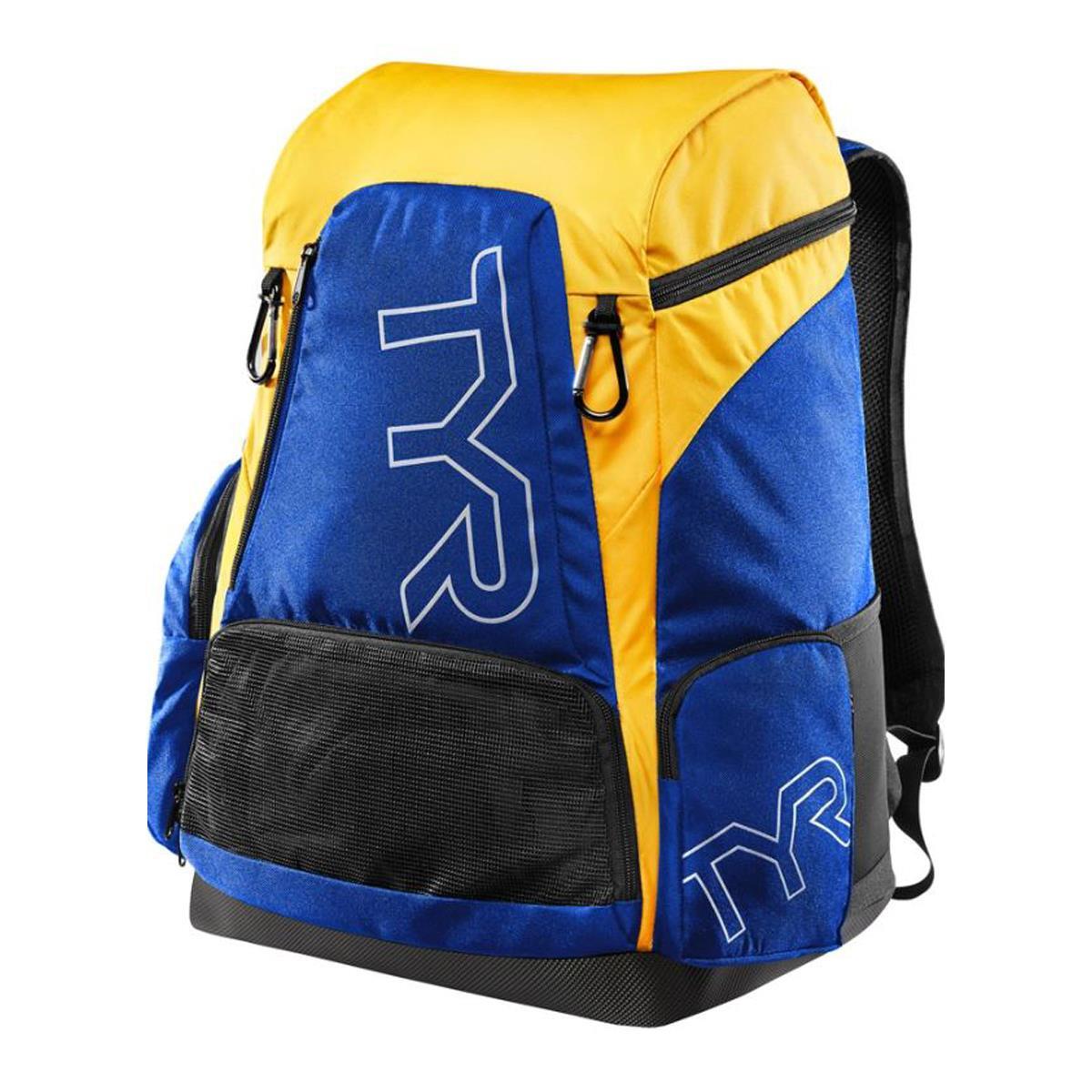 TYR Alliance Backpack - Navy/ Gold 1/2