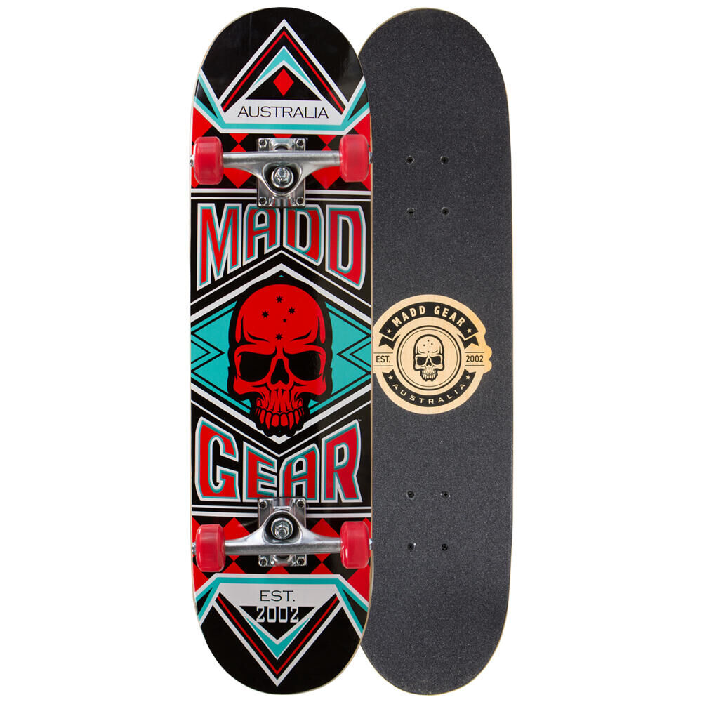 MADD GEAR PRO MADD GEAR PRO SERIES COMPLETE SKATEBOARDS 8.0” - JEST RED