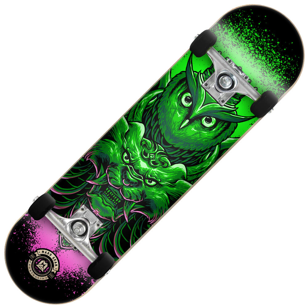 MADD GEAR PRO SERIES COMPLETE SKATEBOARDS 8.0” - BUBO 4/5